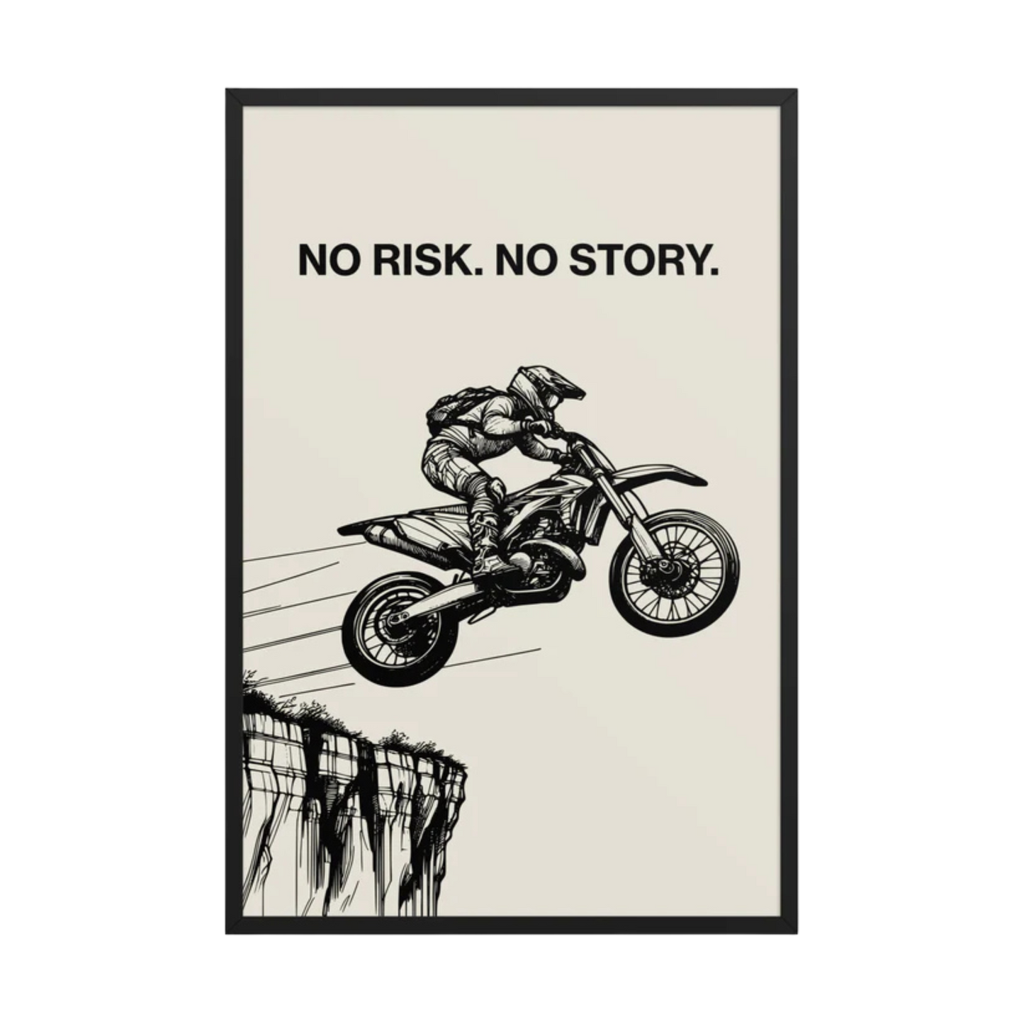 Risk Framed poster