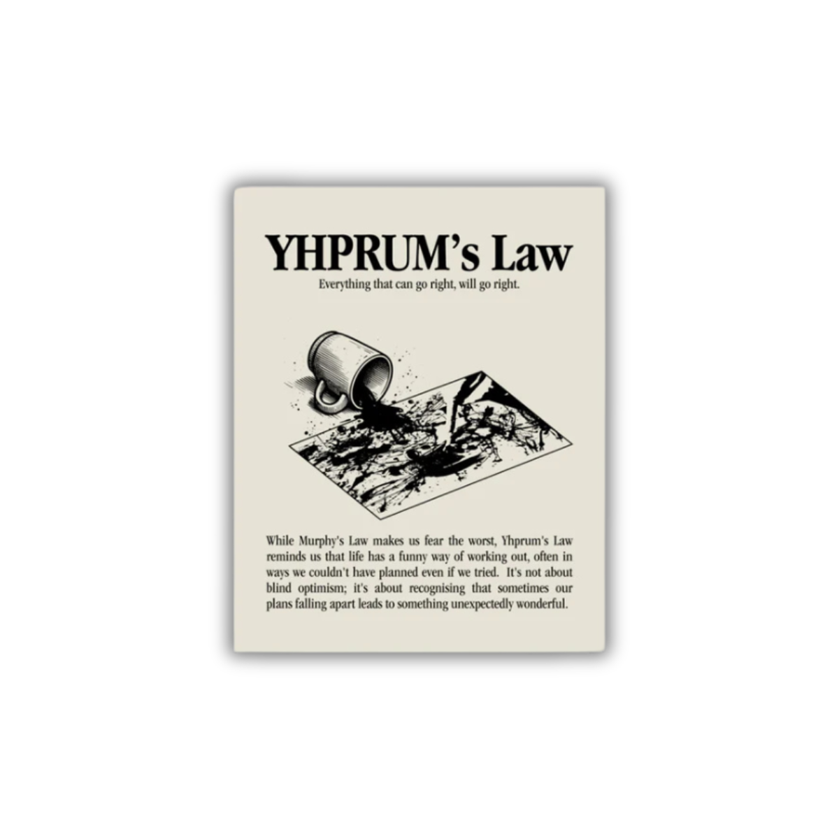 YHPRUM’s Law Poster