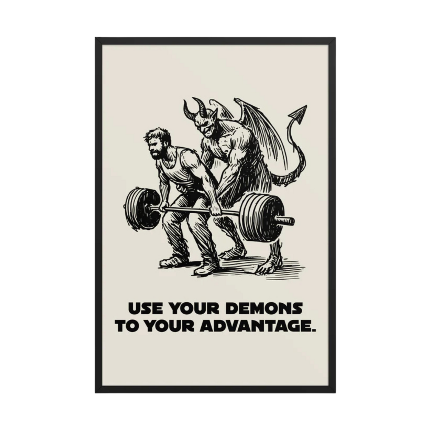 Demons Framed poster