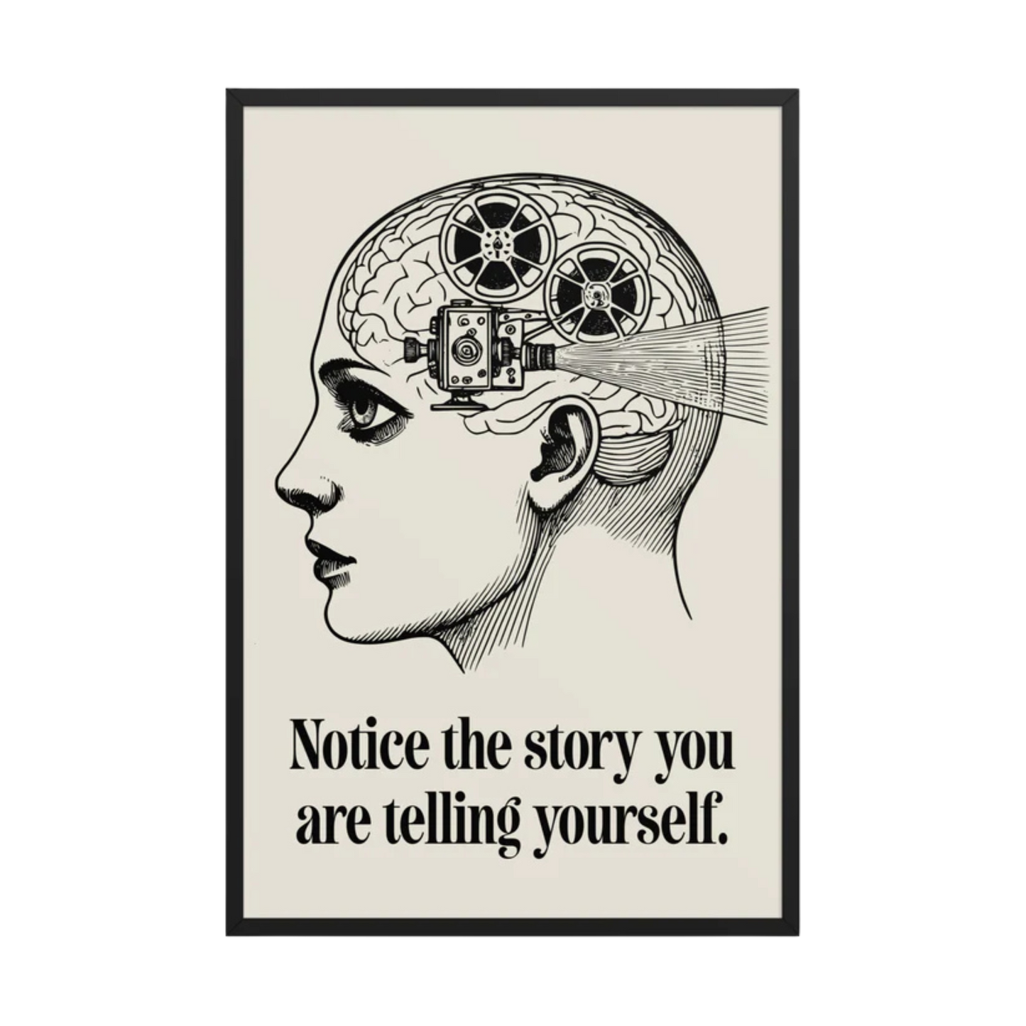 Inner Story Framed poster