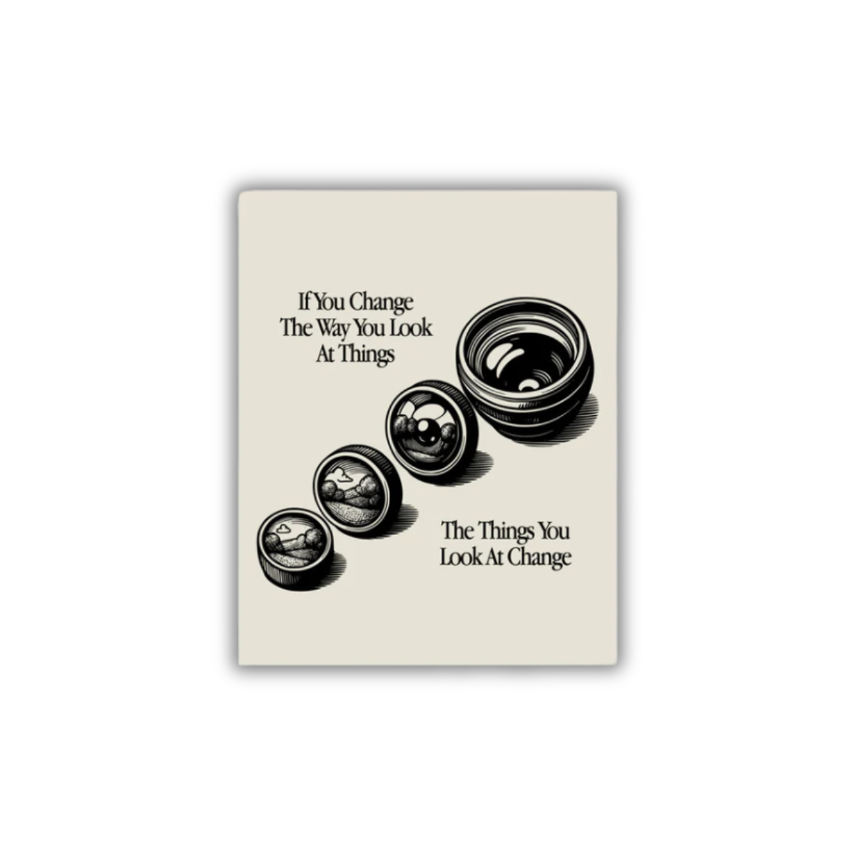 Way You Look At Things Poster