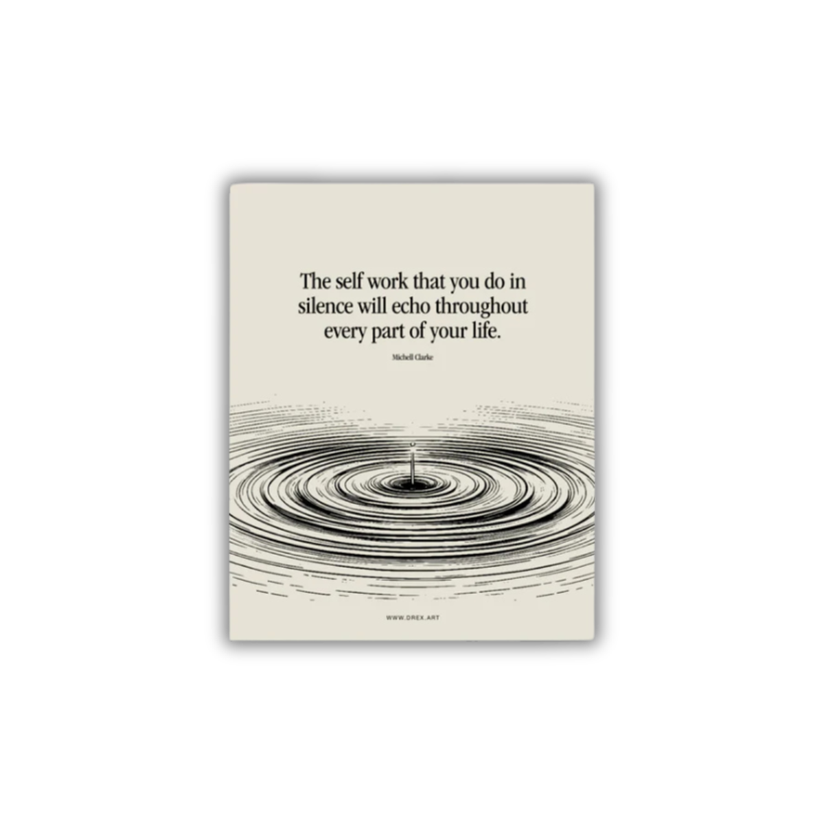 Self Work Poster