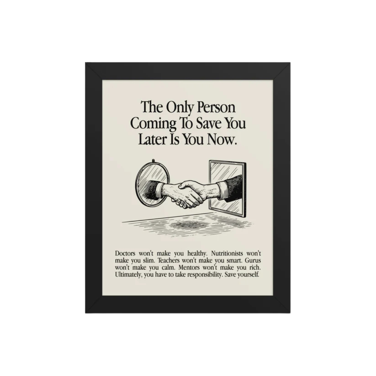 You Now Framed poster