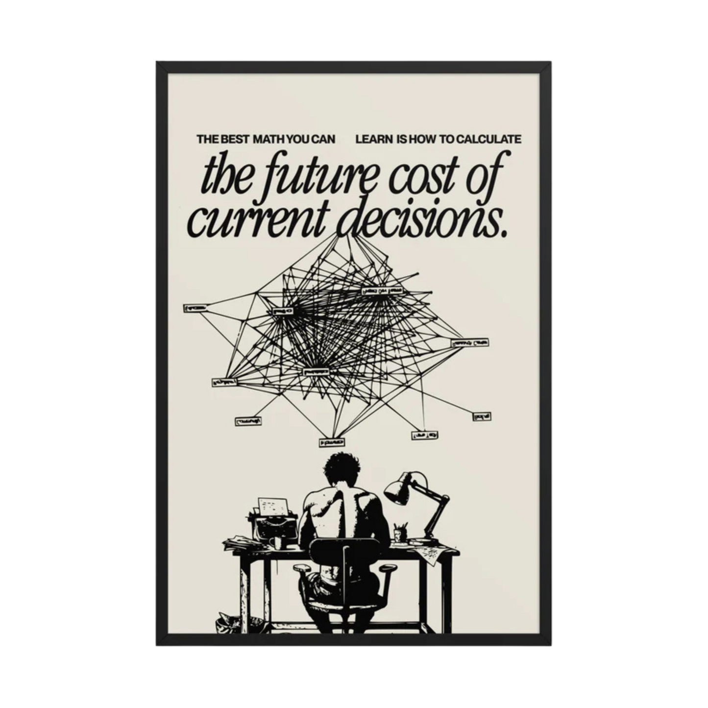 Decisions Framed poster